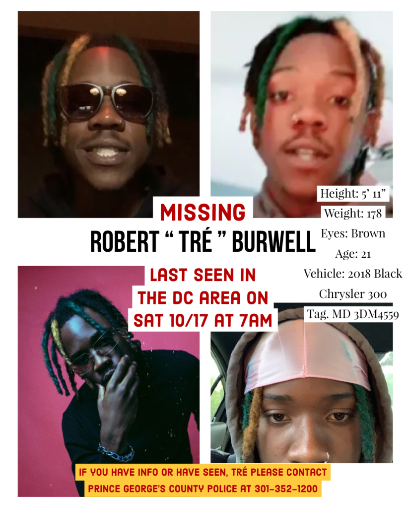 Tre Burwell Missing