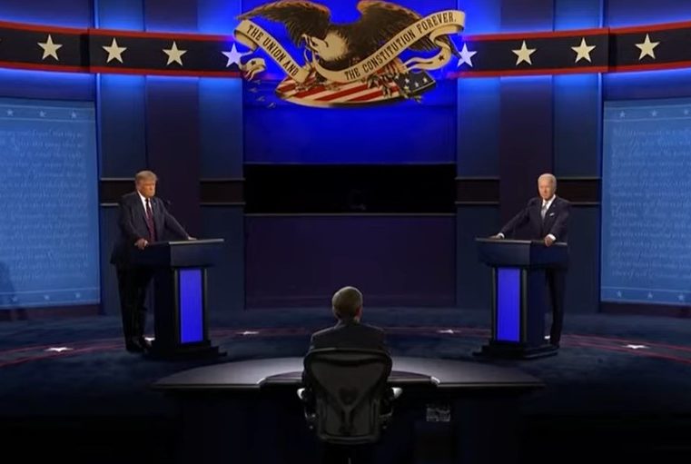 Donald Trump vs Joe Biden in first presidential debate