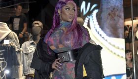 Nicki Minaj at the new Diesel Capsule Collection presentation in Milan