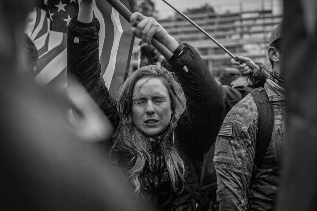 Trump Supporters Hold "Stop The Steal" Rally In DC Amid Ratification Of Presidential Election