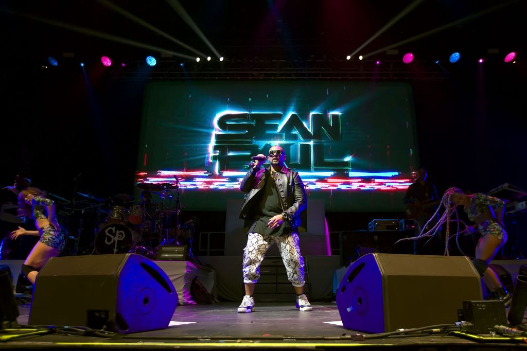 Sean Paul performing at the SSE Hydro (SEC) in Glasgow