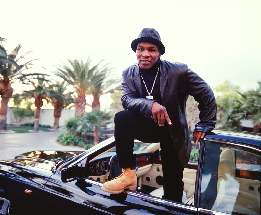 Mike Tyson With His Exotic Cars