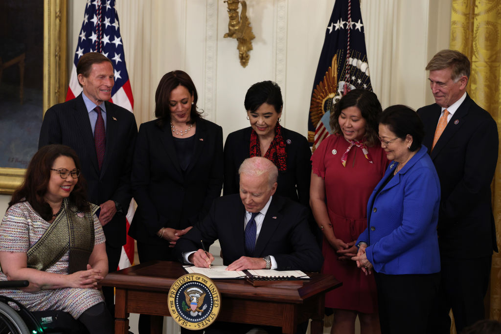 President Biden Signs COVID-19 Hate Crimes Act Into Law