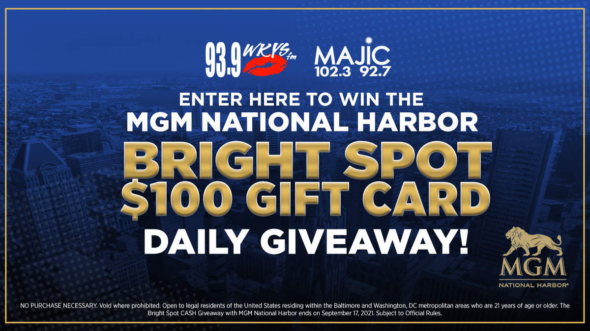 MGM Bright Spot Happy Hour Winner CheckIn 93.9 WKYS