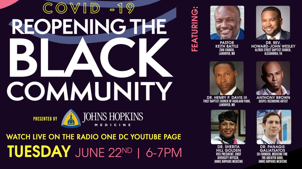 Covid-19: Reopening The Black Community - Presented by Johns Hopkins Medicine
