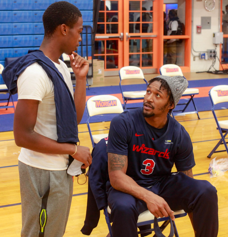 Washington Wizards Open Practice at Morgan State University