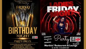 Martinis Restaurant and Lounge - Friday Night Birthday / Ladies Night