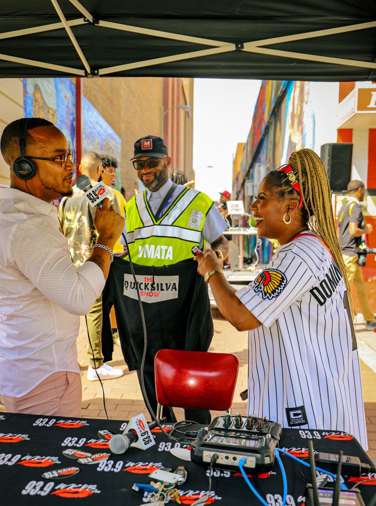 DJ Quicksilva & Dominique Da Diva Broadcast Live at Ben’s Chilli Bowl