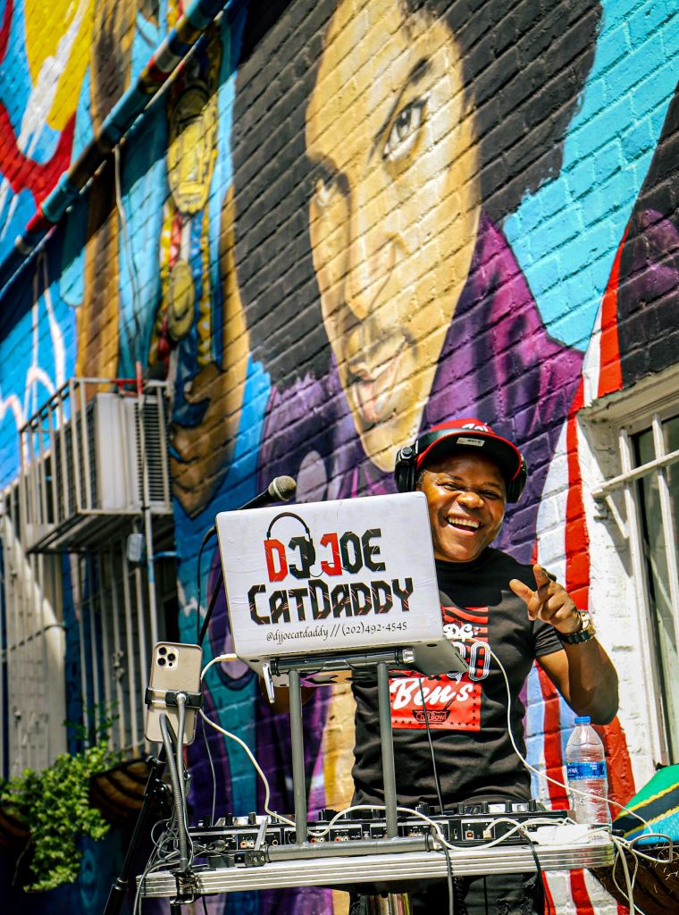 DJ Joe Catdaddy at Ben’s Chili Bowl