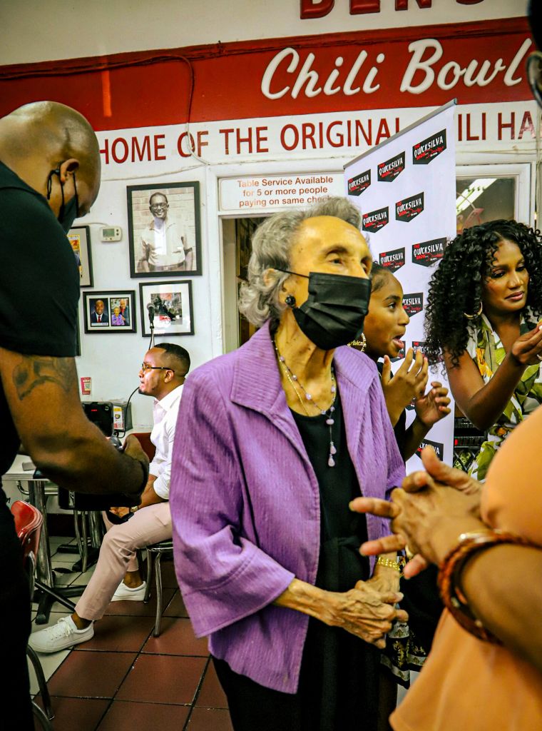 Virginia Ali At Ben’s Chili Bowl