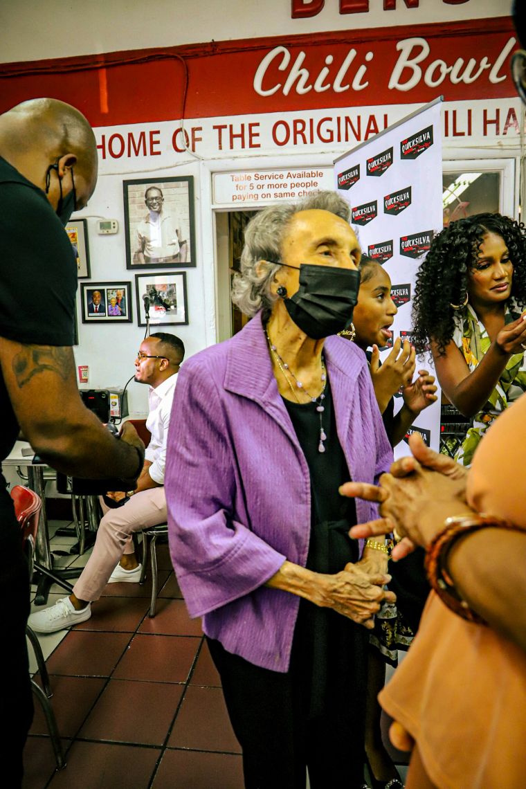 Virginia Ali At Ben’s Chili Bowl