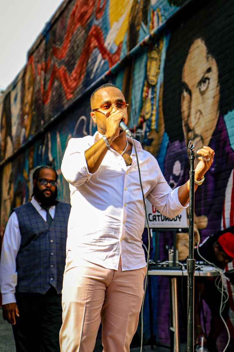DJ Quicksilva Gives Acceptance Speech At Ben’s Chili Bowl