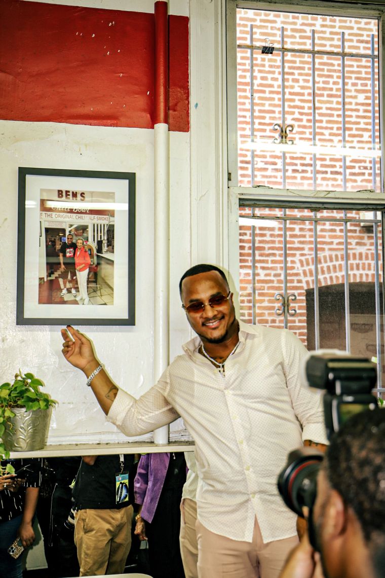 DJ Quicksilva's Photo Revealed on the Wall of Fame at Ben’s Chili Bowl