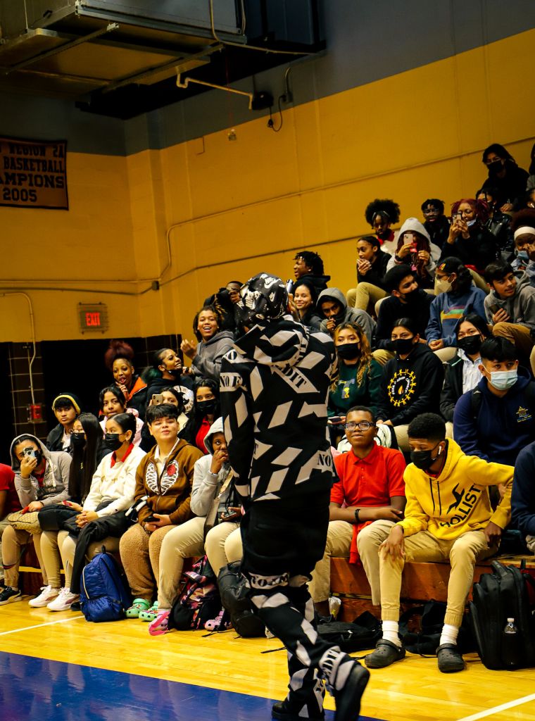 NLE Choppa at Potomac High School In Maryland