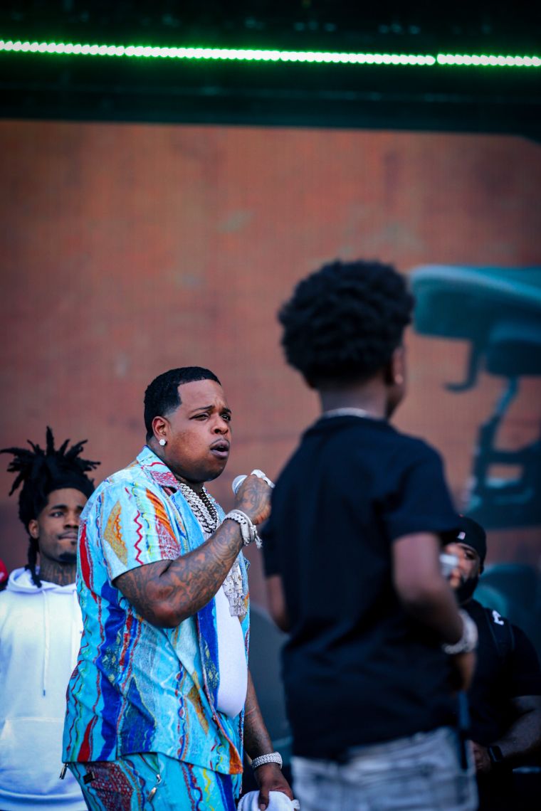 Finesse2tymes at Broccoli City Festival 2023