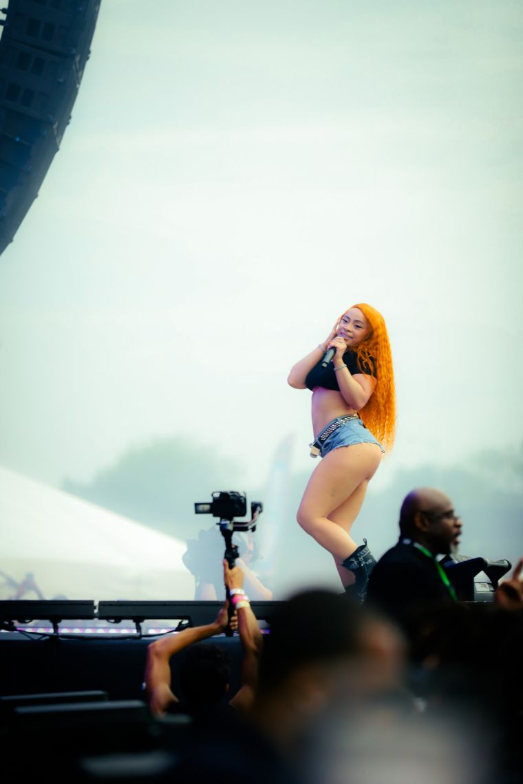 Ice Spice at Broccoli City Festival 2023