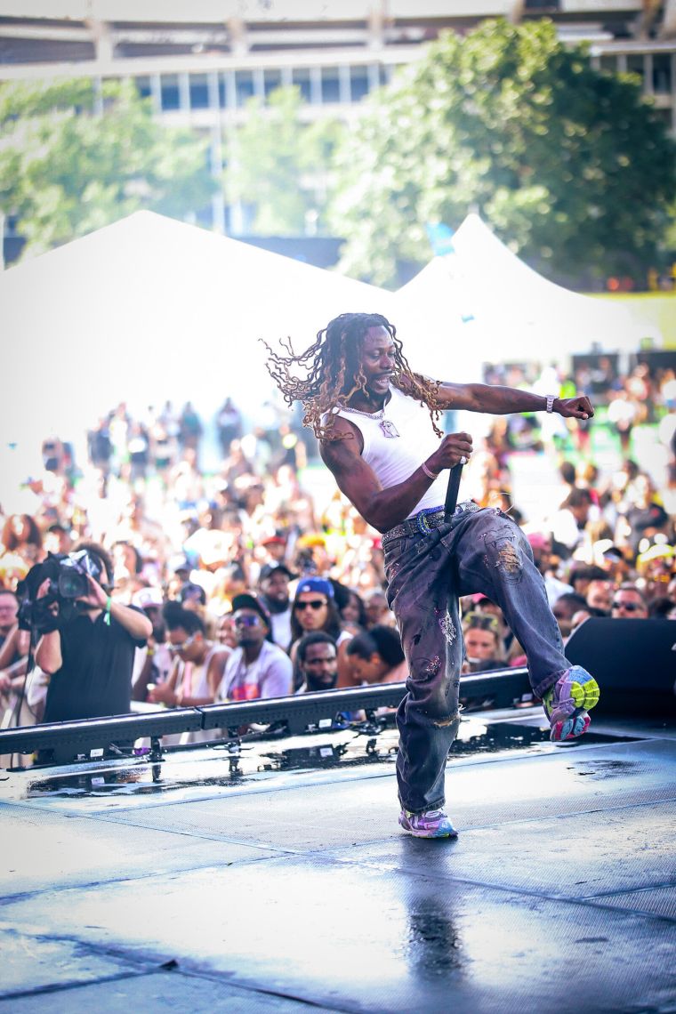 Asake at Broccoli City Festival 2023