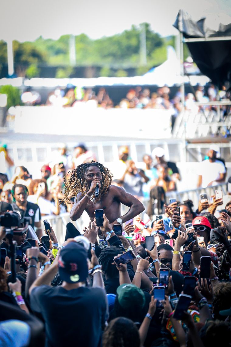 Asake at Broccoli City Festival 2023