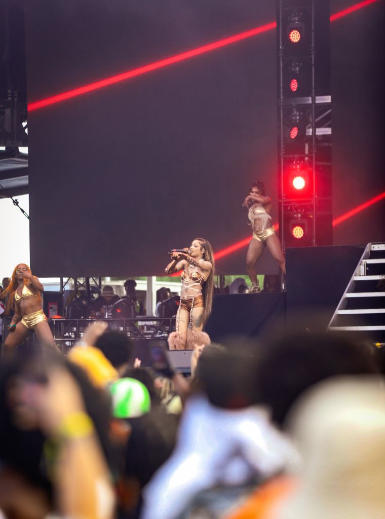 Glorilla at Broccoli City Festival 2023