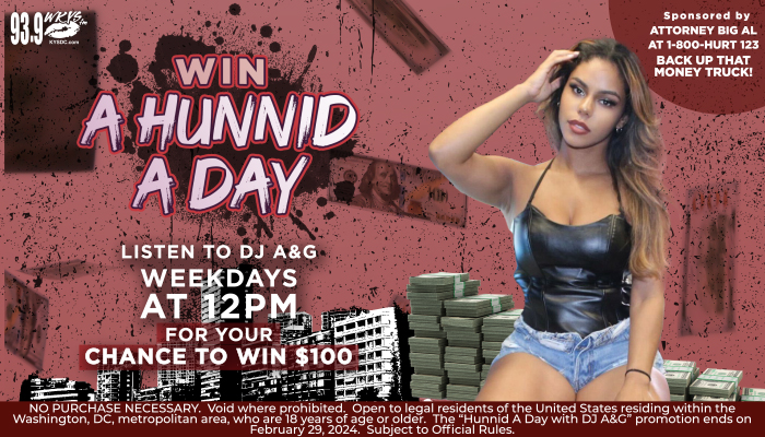 $100 A Day with DJ A&G - February
