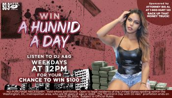 $100 A Day with DJ A&G - March
