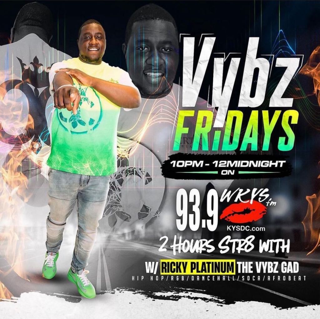 Vybz Fridays on WKYS 93.9