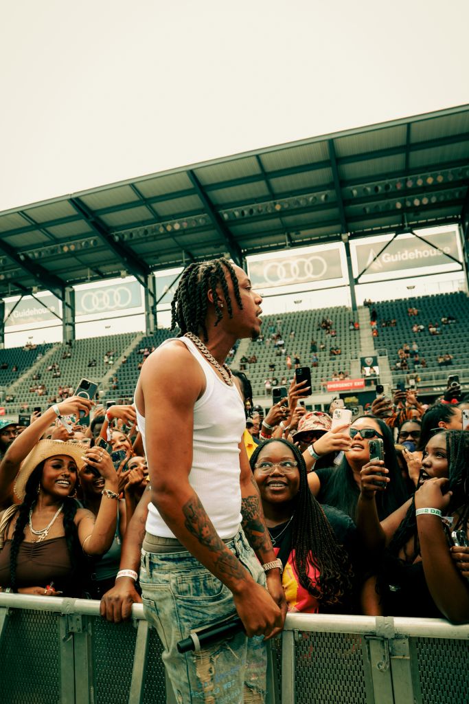 Skilla Baby at Broccoli City Festival 2024