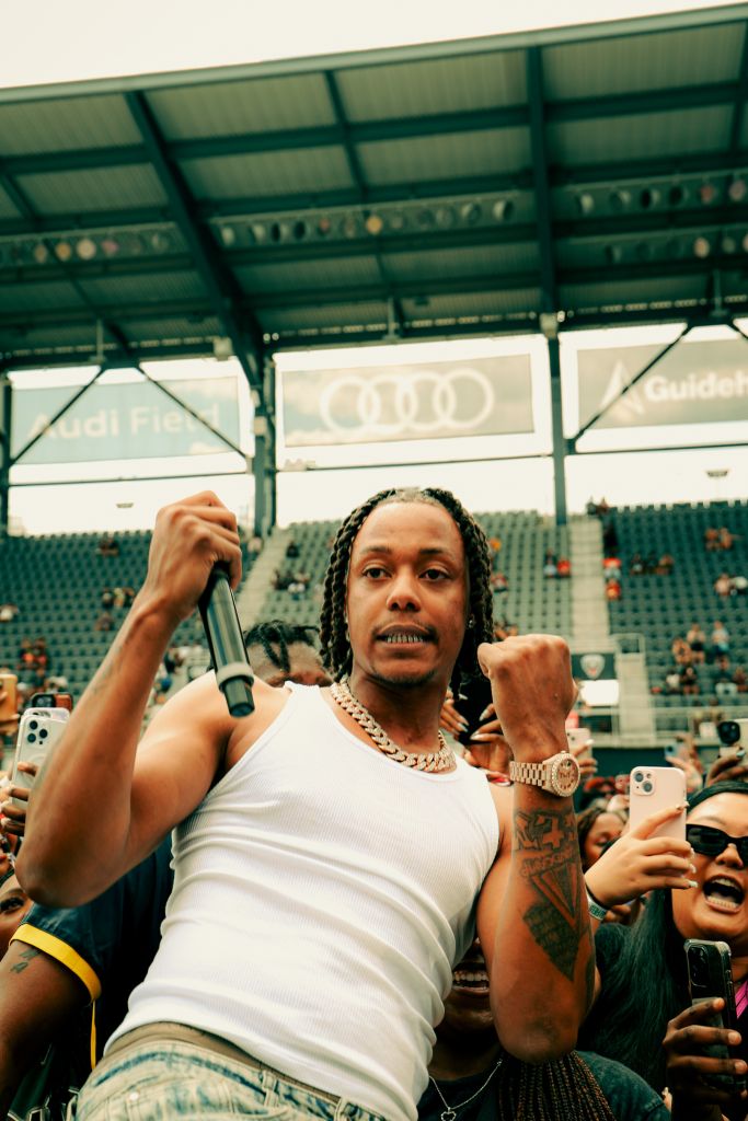 Skilla Baby at Broccoli City Festival 2024