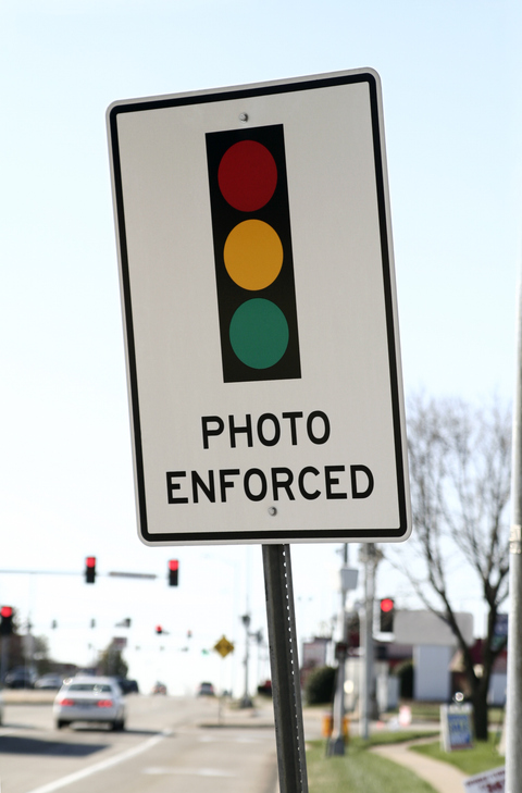 Red-Light Camera Sign