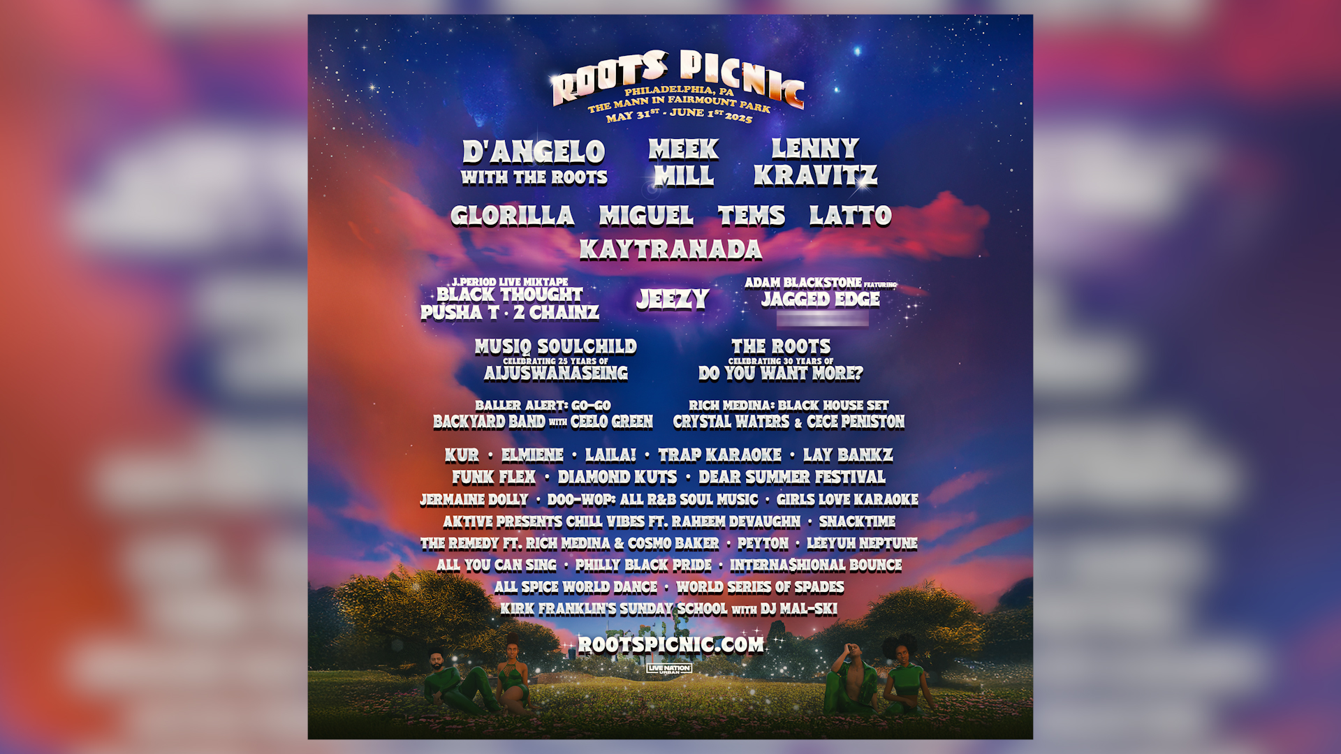 Roots Picnic 2025 93.9 WKYS