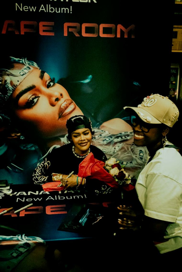 Teyana Taylor "Escape Room" In-Store Signing at Byrdland Records