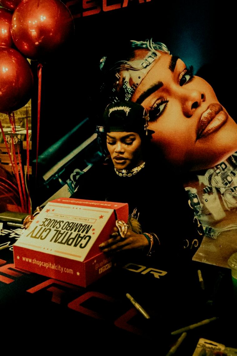 Teyana Taylor "Escape Room" In-Store Signing at Byrdland Records