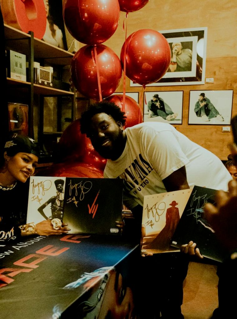 Teyana Taylor "Escape Room" In-Store Signing at Byrdland Records