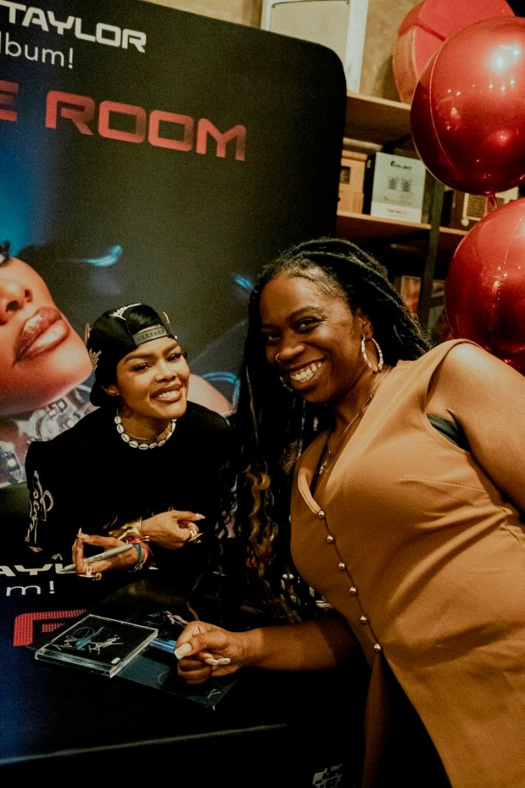 Teyana Taylor "Escape Room" In-Store Signing at Byrdland Records