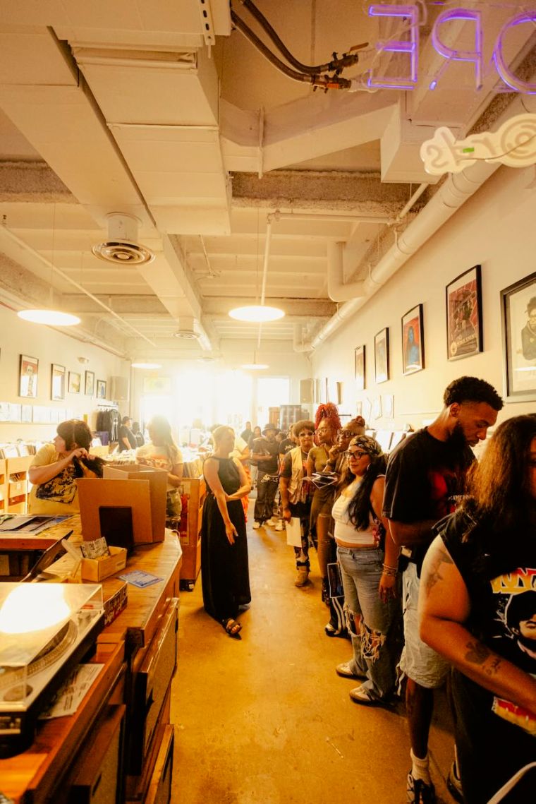 Teyana Taylor "Escape Room" In-Store Signing at Byrdland Records