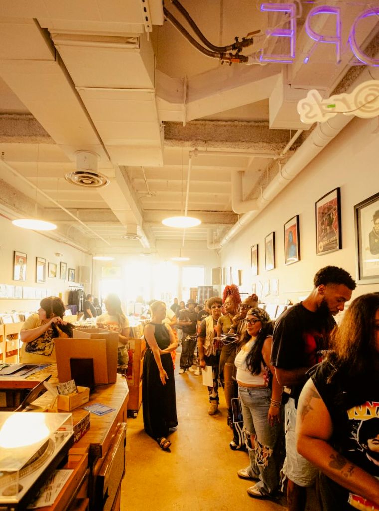 Teyana Taylor "Escape Room" In-Store Signing at Byrdland Records