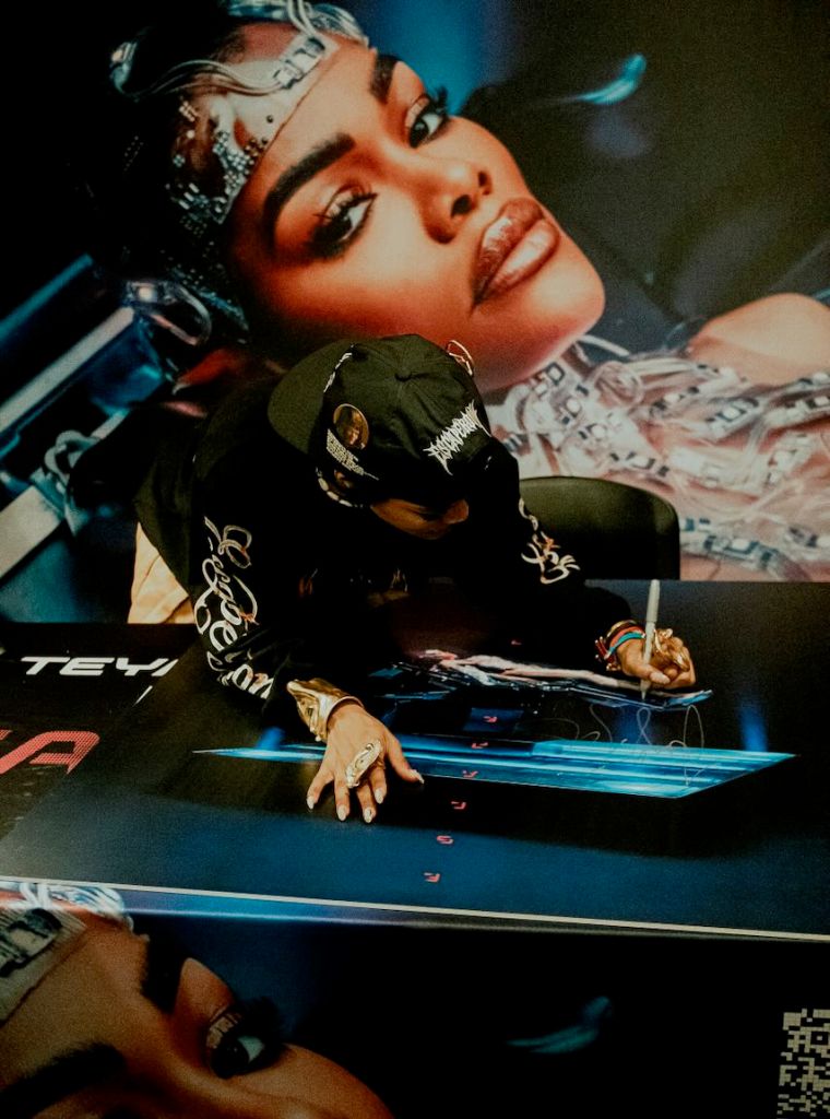 Teyana Taylor "Escape Room" In-Store Signing at Byrdland Records