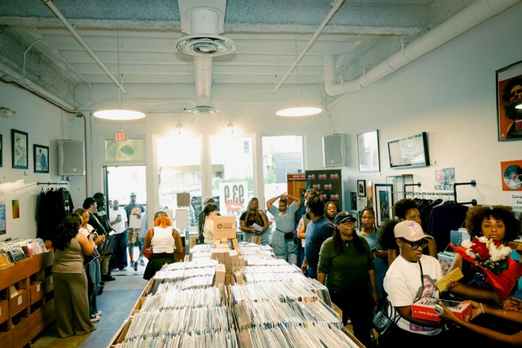 Teyana Taylor "Escape Room" In-Store Signing at Byrdland Records