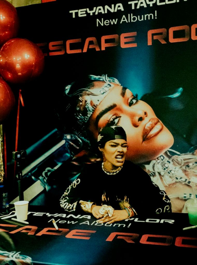 Teyana Taylor "Escape Room" In-Store Signing at Byrdland Records