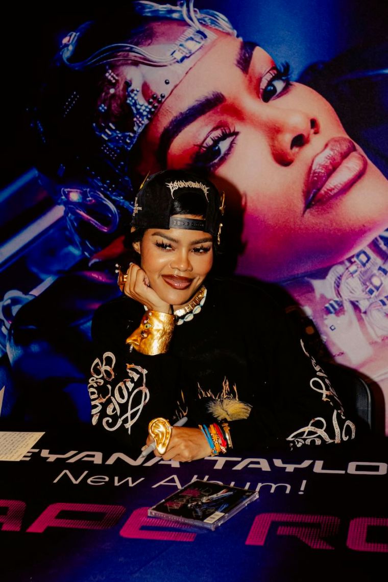 Teyana Taylor "Escape Room" In-Store Signing at Byrdland Records