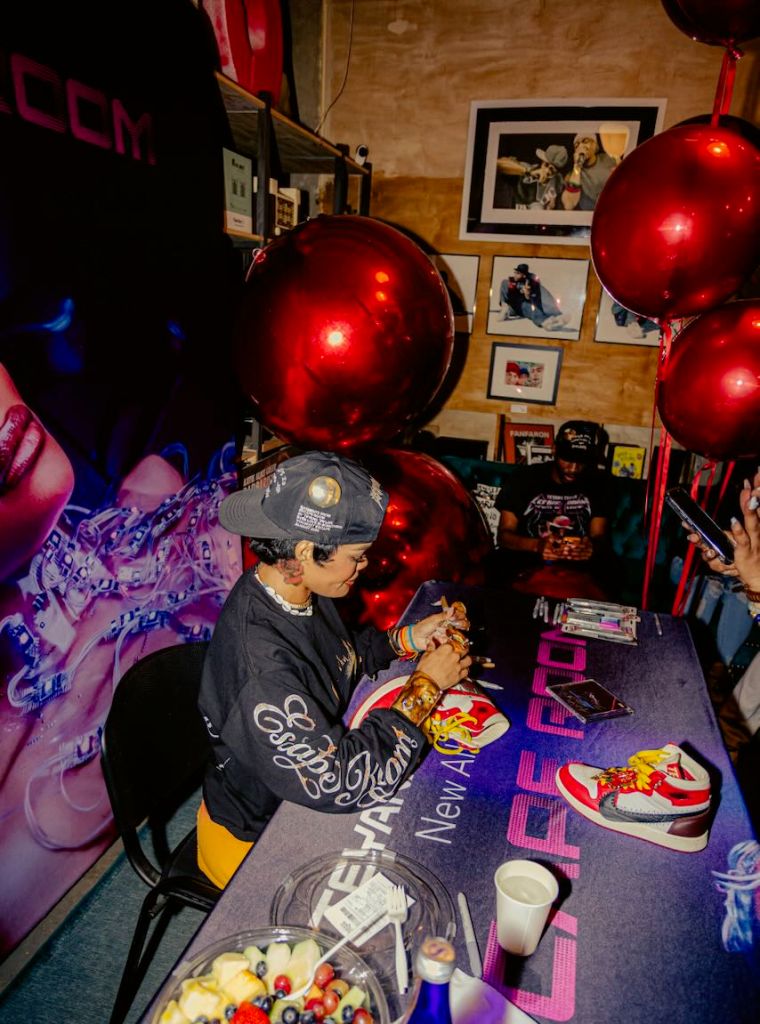 Teyana Taylor "Escape Room" In-Store Signing at Byrdland Records