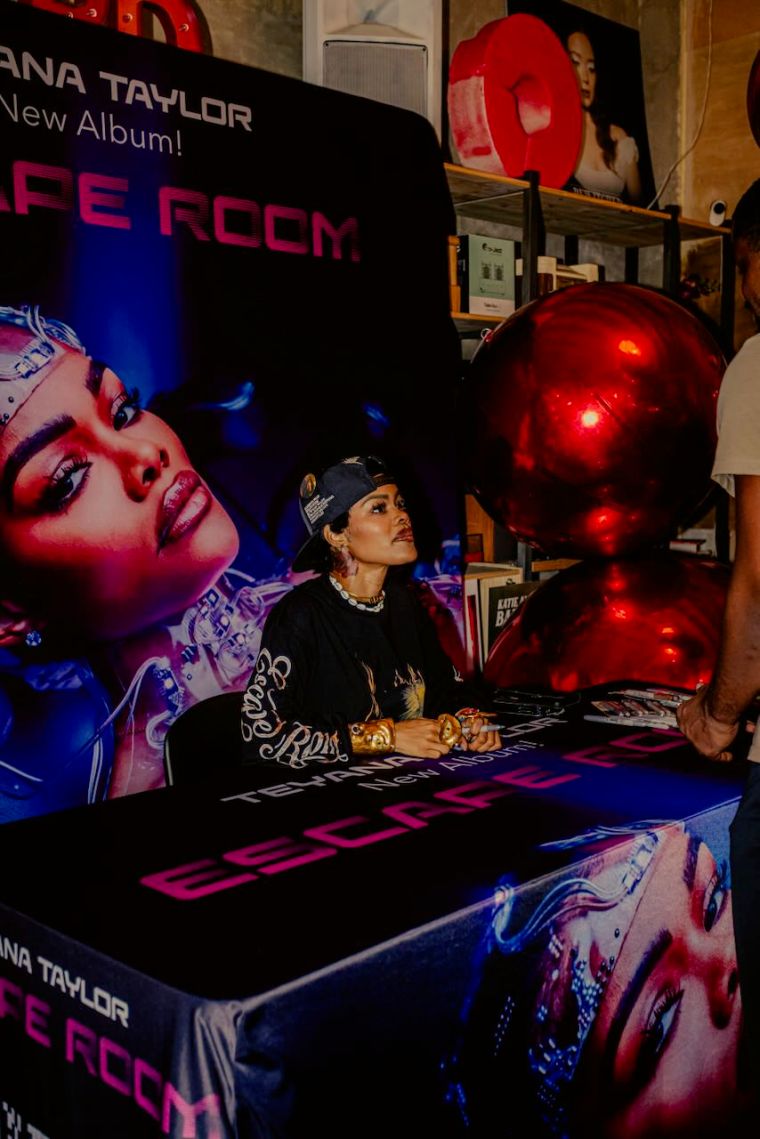 Teyana Taylor "Escape Room" In-Store Signing at Byrdland Records