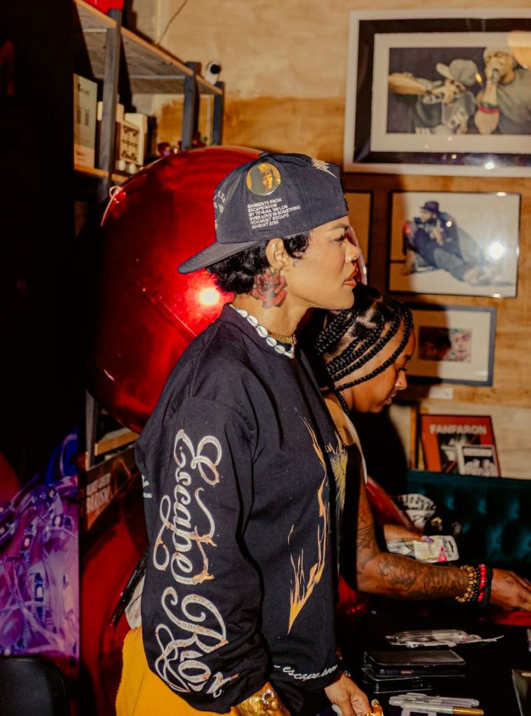 Teyana Taylor "Escape Room" In-Store Signing at Byrdland Records