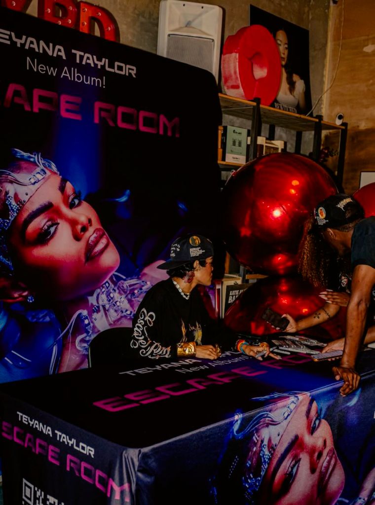 Teyana Taylor "Escape Room" In-Store Signing at Byrdland Records