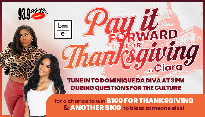 Ciara & Diva’s Pay It Forward Thanksgiving