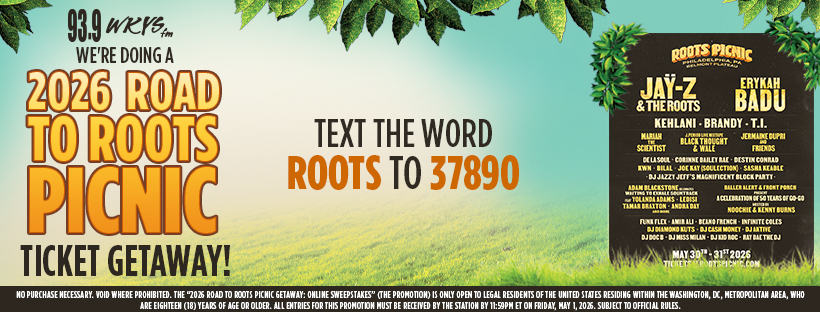 roots picnic text to win graphic